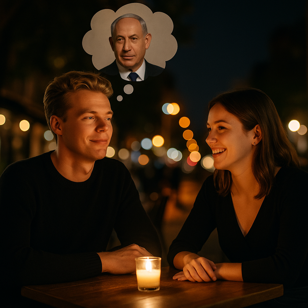 Nick with his soulmate in college